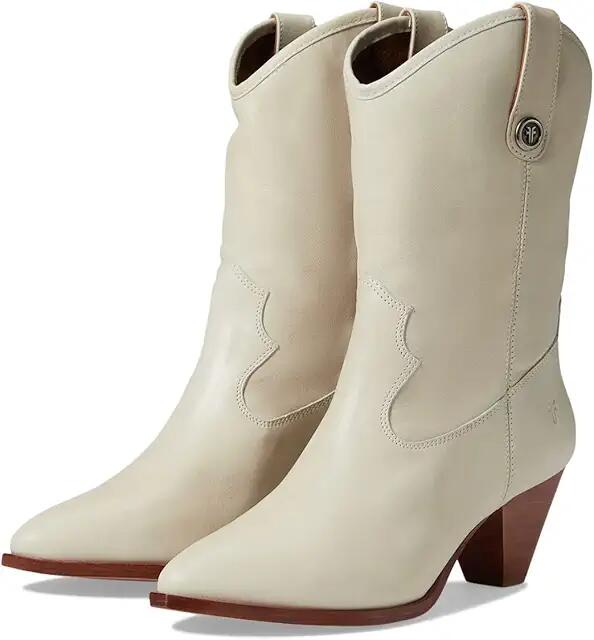 Frye June Western (White) Women's Shoes Cover