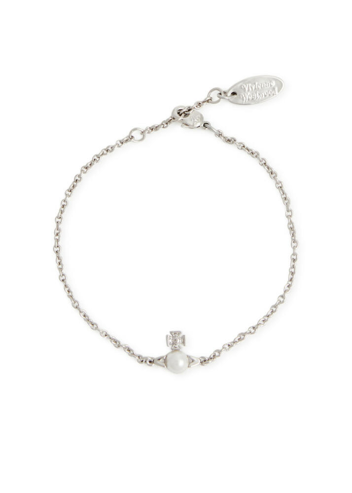 Vivienne Westwood Balbina orb Bracelet - Silver - Cover