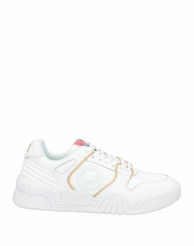 Just Cavalli Woman Sneakers White Leather Cover