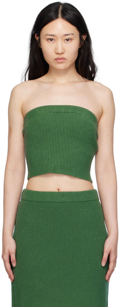 by Malene Birger Green Giovania Tank Top Cover