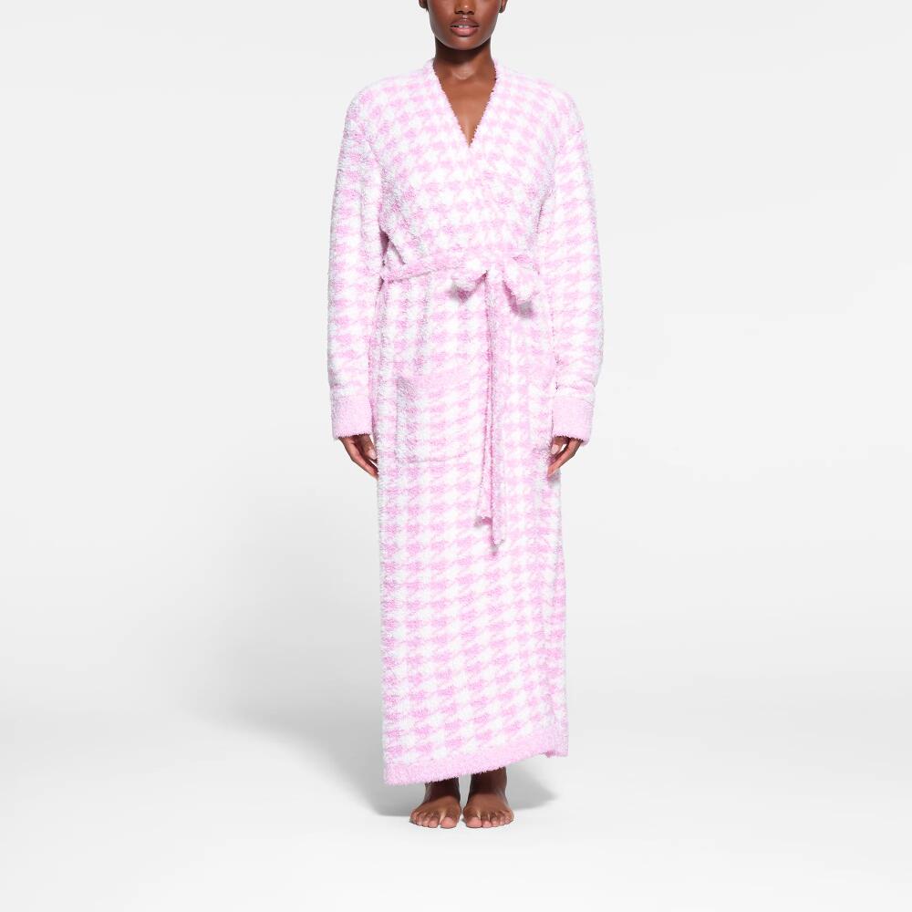 SKIMS Knit Unisex Robe | Pink | 2XS/XS | Cozy Cover