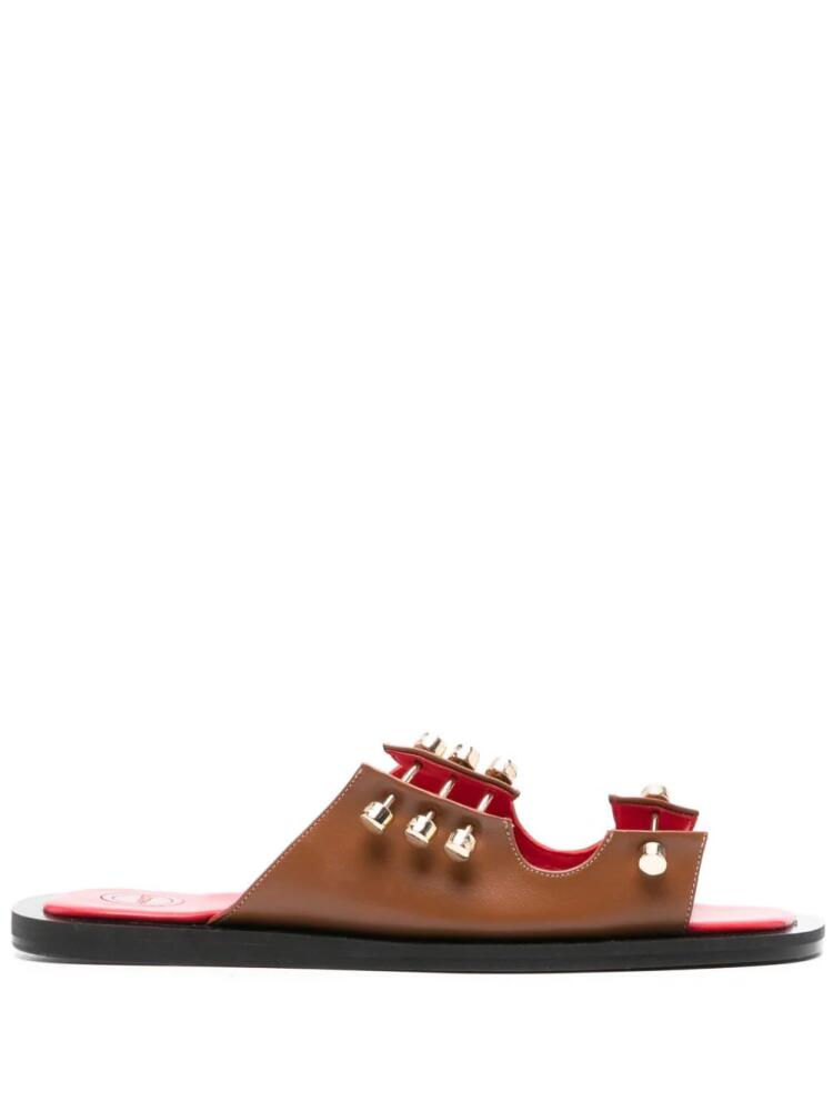 HARDOT Move On leather sandals - Brown Cover