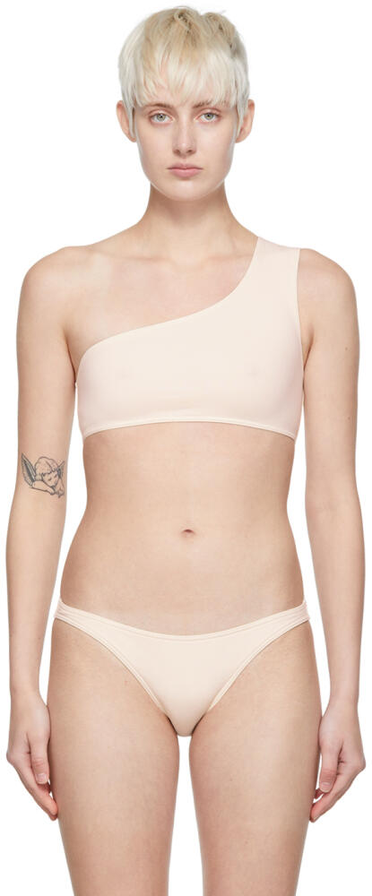 ERES Off-White Symbole Bikini Top Cover