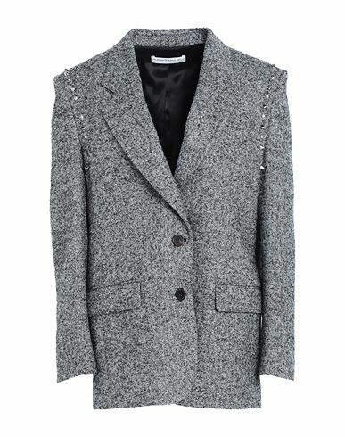 Alessandra Rich Woman Blazer Black Wool, Polyamide, Acrylic Cover