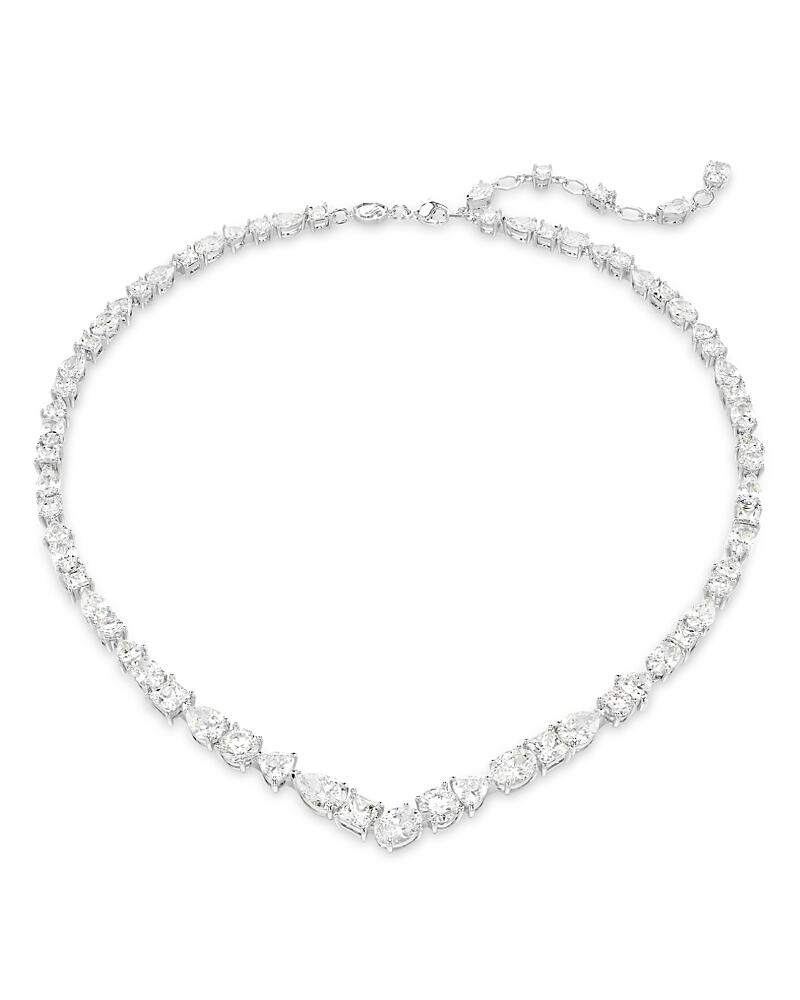 Swarovski Mesmera Mixed Cut Crystal Necklace in Rhodium Plated, 15 Cover