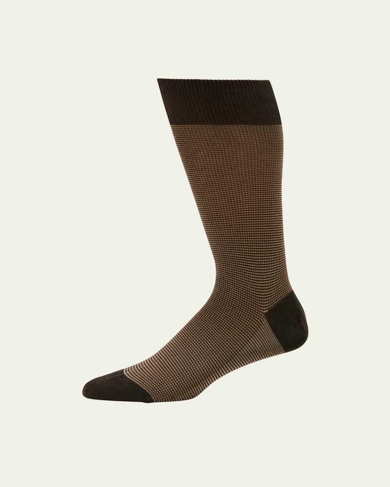 Pantherella Men's Tewkesbury Birdseye Socks Cover