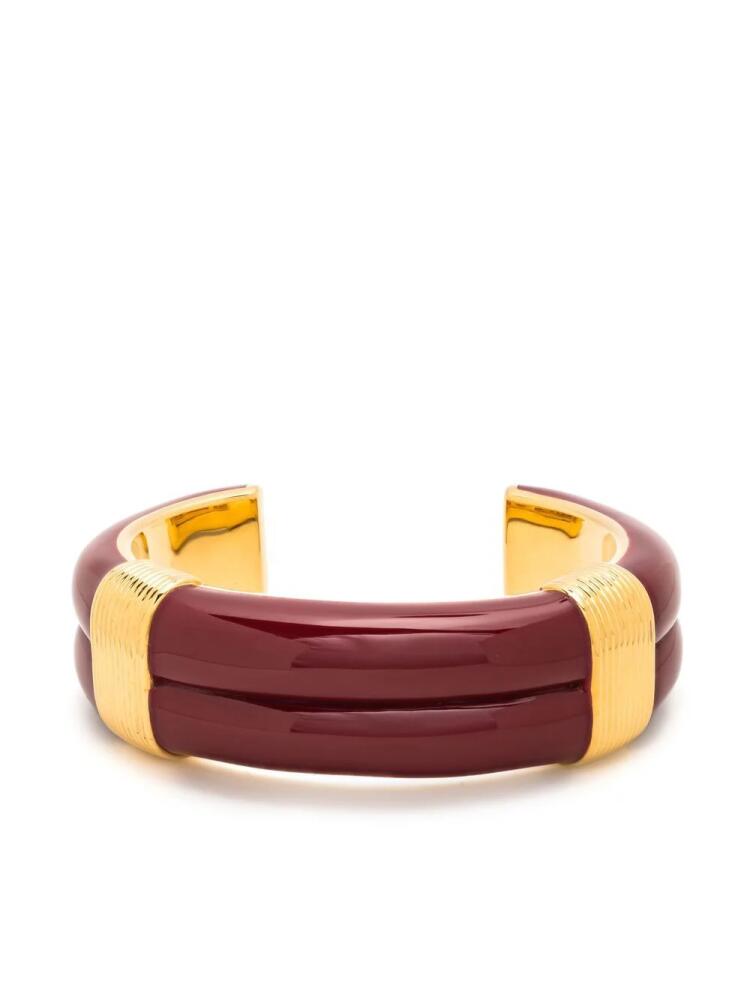 Aurelie Bidermann Katt double cuff bracelet - Red Cover