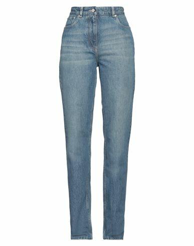 Ferragamo Woman Jeans Blue Cotton Cover