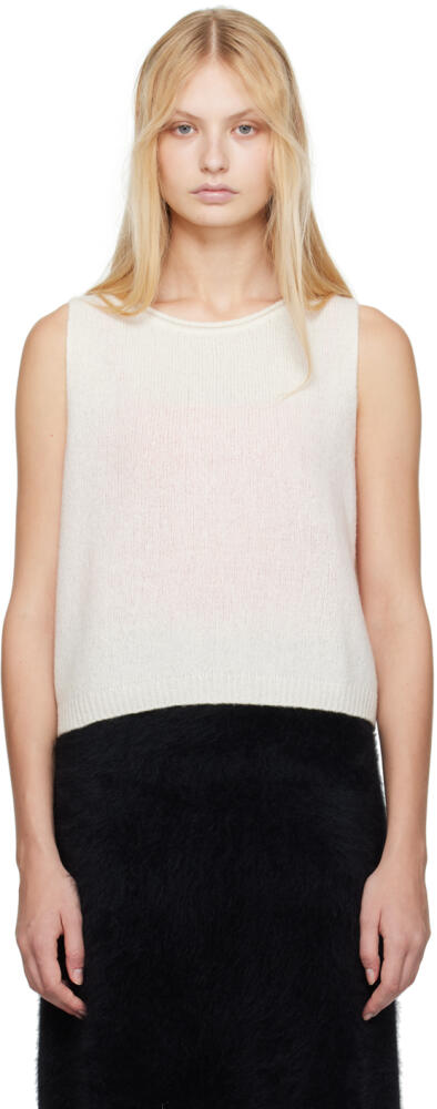 LISA YANG Off-White Devine Tank Top Cover