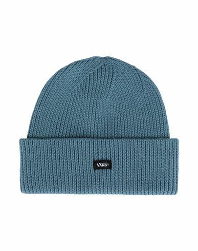 Vans Post Shallow Cuff Beanie Hat Pastel blue Polyester, Elastane Cover