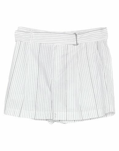 N°21 Woman Shorts & Bermuda Shorts White Cotton Cover