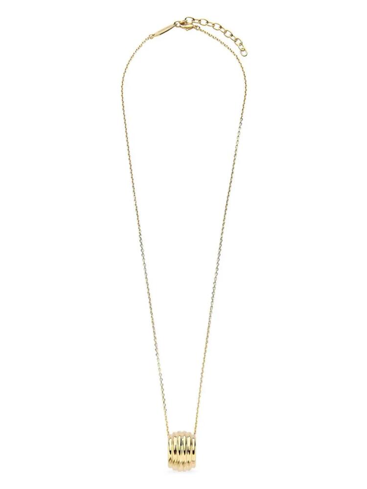 Ferragamo Gancini pendant necklace - Gold Cover