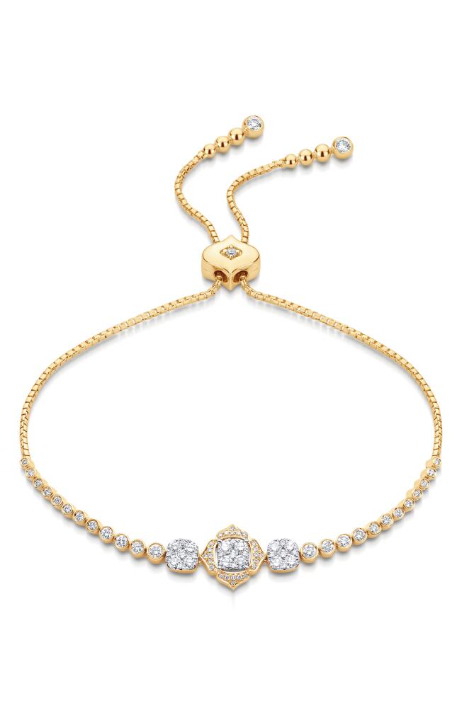 Sara Weinstock Leela Diamond Slider Bracelet in Yellow Gold Cover