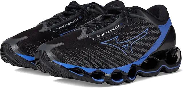 Mizuno Wave Prophecy 12 (Black Oyster/Blue Ashes) Men's Shoes Cover