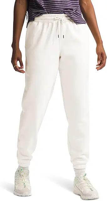 The North Face Half Dome Fleece Sweatpants (White Dune) Women's Clothing Cover