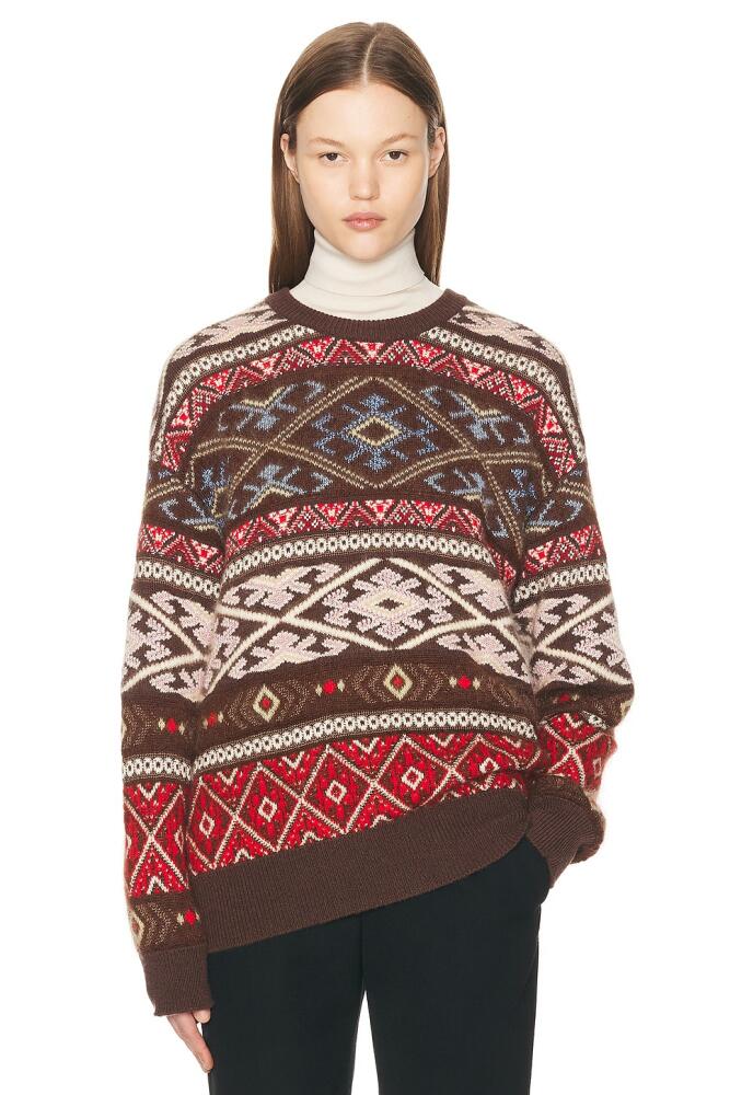 The Row Hinny Sweater in Brown Cover