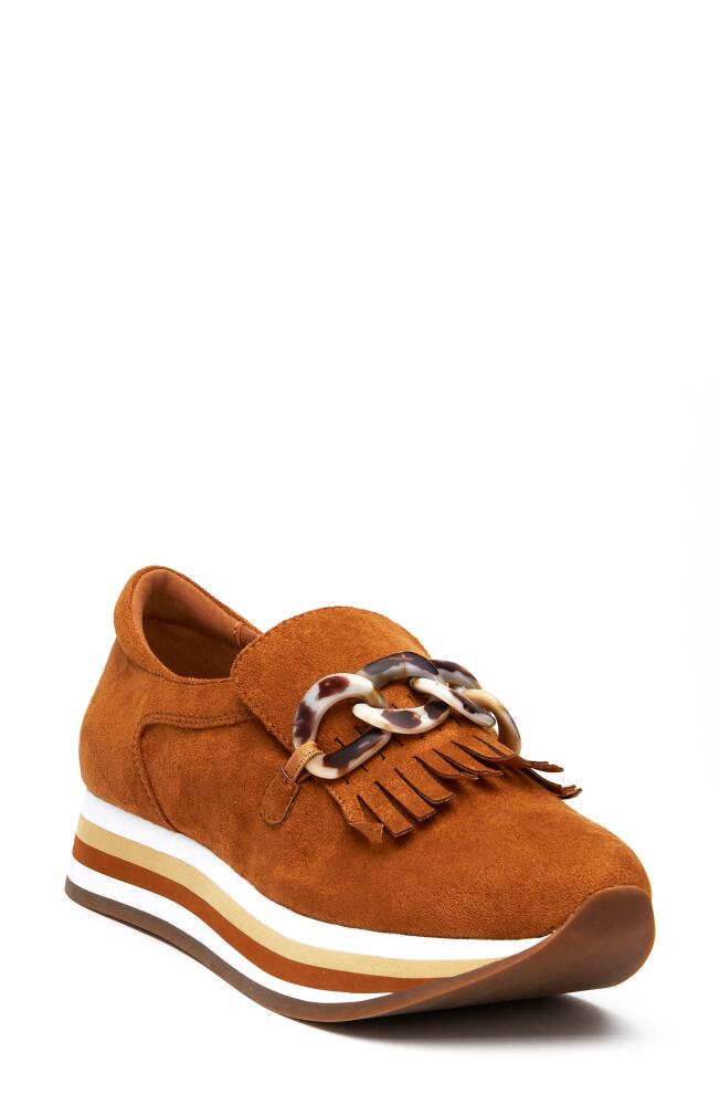 Matisse Bess Chain Loafer Sneaker in Saddle Cover