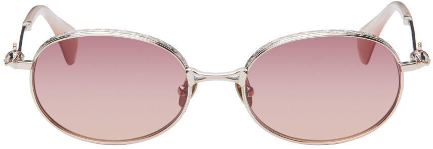 Vivienne Westwood Gold Oval Sunglasses Cover