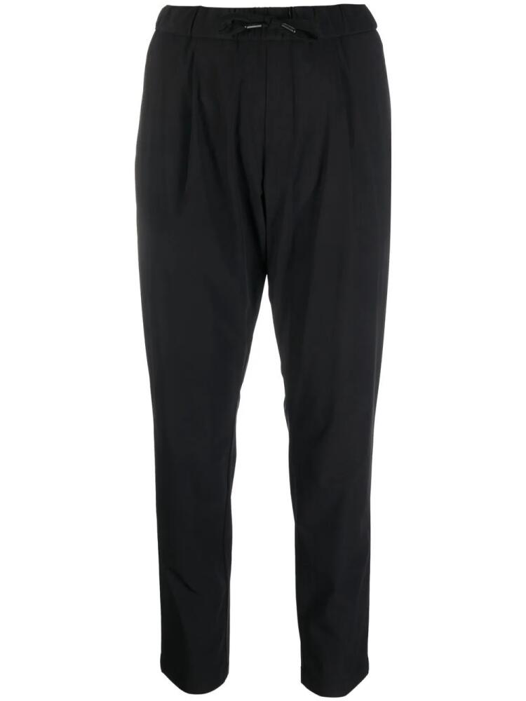 Herno Ultralight drawstring tapered trousers - Black Cover