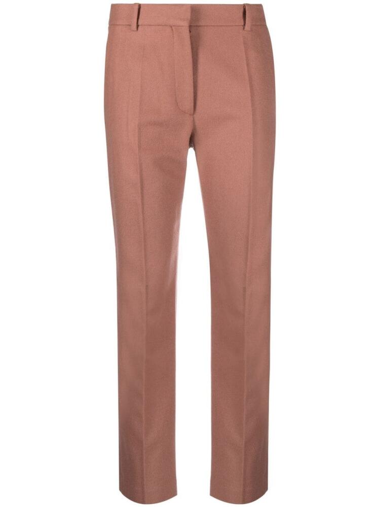 JOSEPH Coleman flannel slim trousers - Neutrals Cover