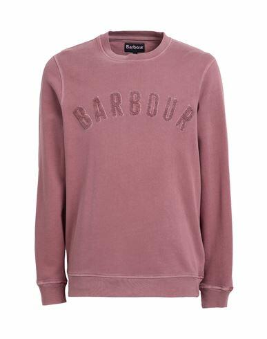 Barbour Man Sweatshirt Pastel pink Cotton Cover