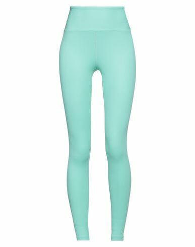 Year Of Ours Woman Leggings Turquoise Nylon, Elastane Cover