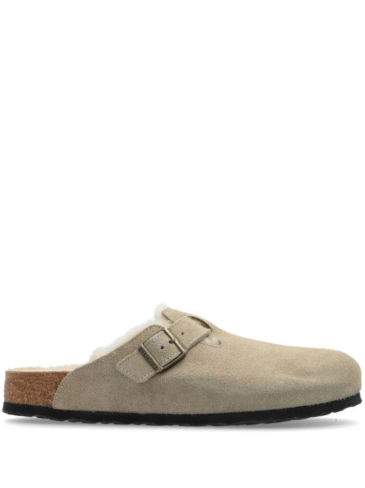 Birkenstock Boston suede slippers - Neutrals Cover