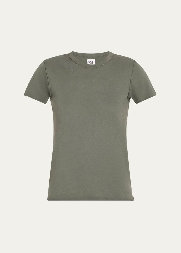 NSF Clothing Alessi Slim Cotton Short-Sleeve T-Shirt Cover