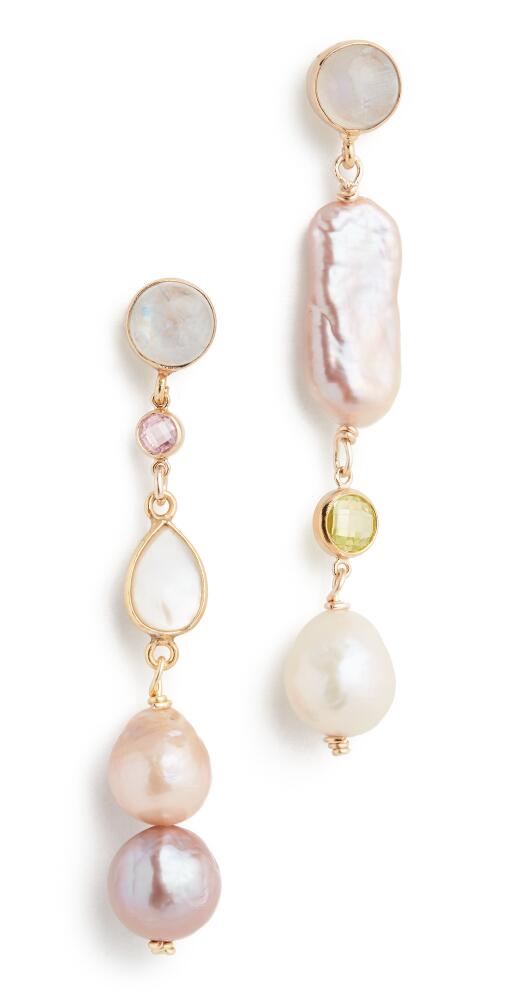 Brinker + Eliza Slow Dance Earrings Pearl Multi Cover