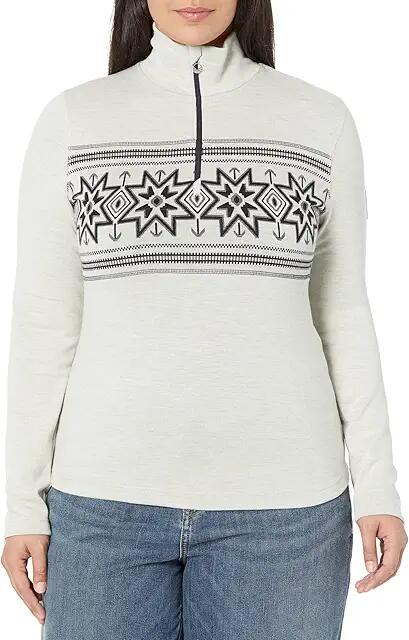 Dale of Norway Tindefjell Basic Sweater (Off-White Navy Smoke) Women's Clothing Cover