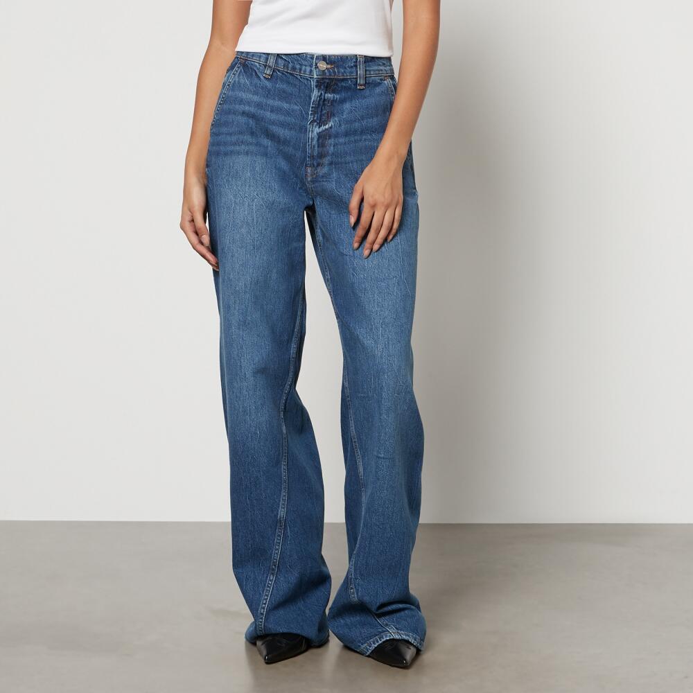 Anine Bing Briley Denim Wide-Leg Jeans Cover