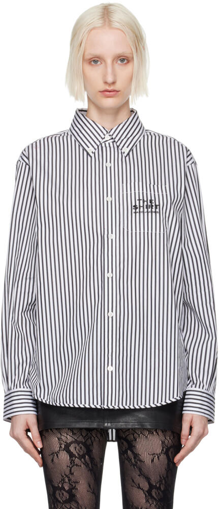 Marc Jacobs Black & White 'The Striped' Shirt Cover