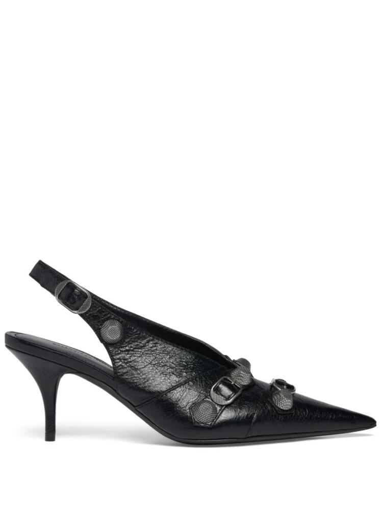 Balenciaga Cagole 70mm slingback pumps - Black Cover