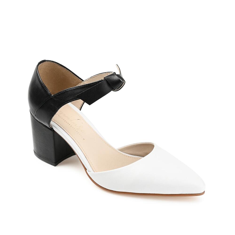 Journee Signature Camille Pump | Women's | Black/White Cover