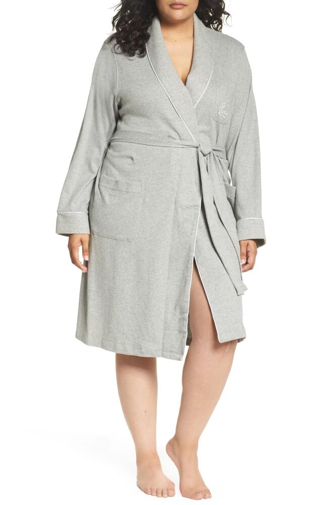 Lauren Ralph Lauren Shawl Collar Robe in Heather Grey Cover