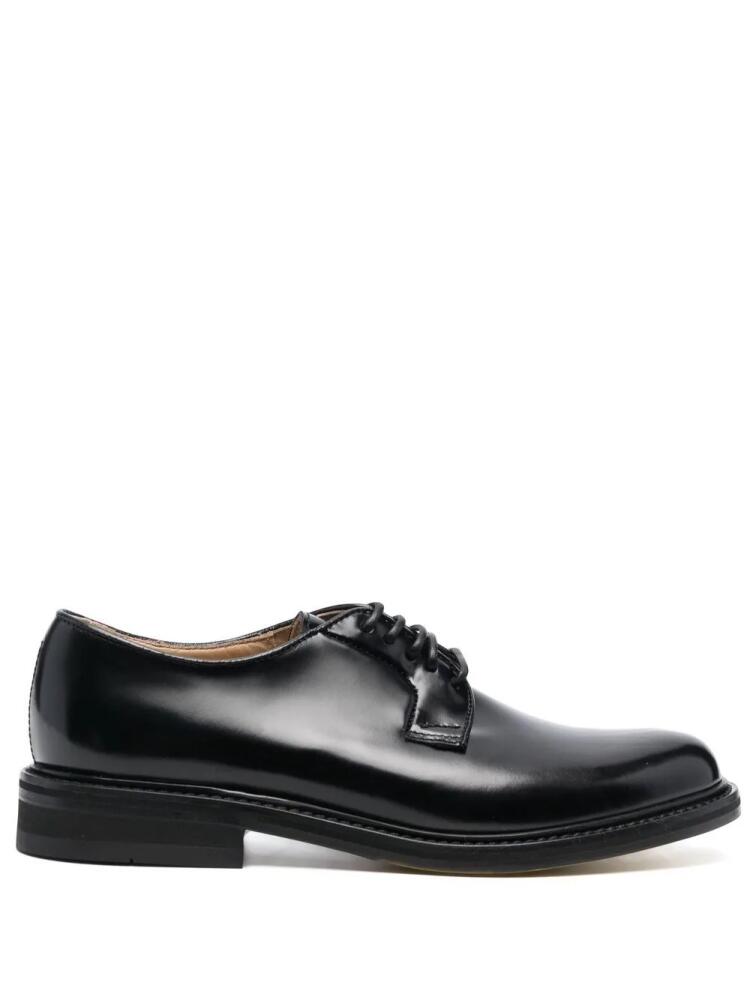 Doucal's leather lace-up shoes - Black Cover