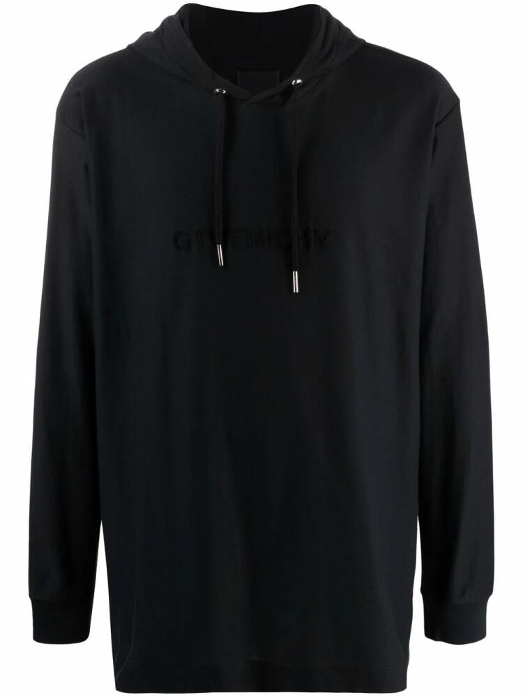 Givenchy 4G motif oversized hoodie - Black Cover