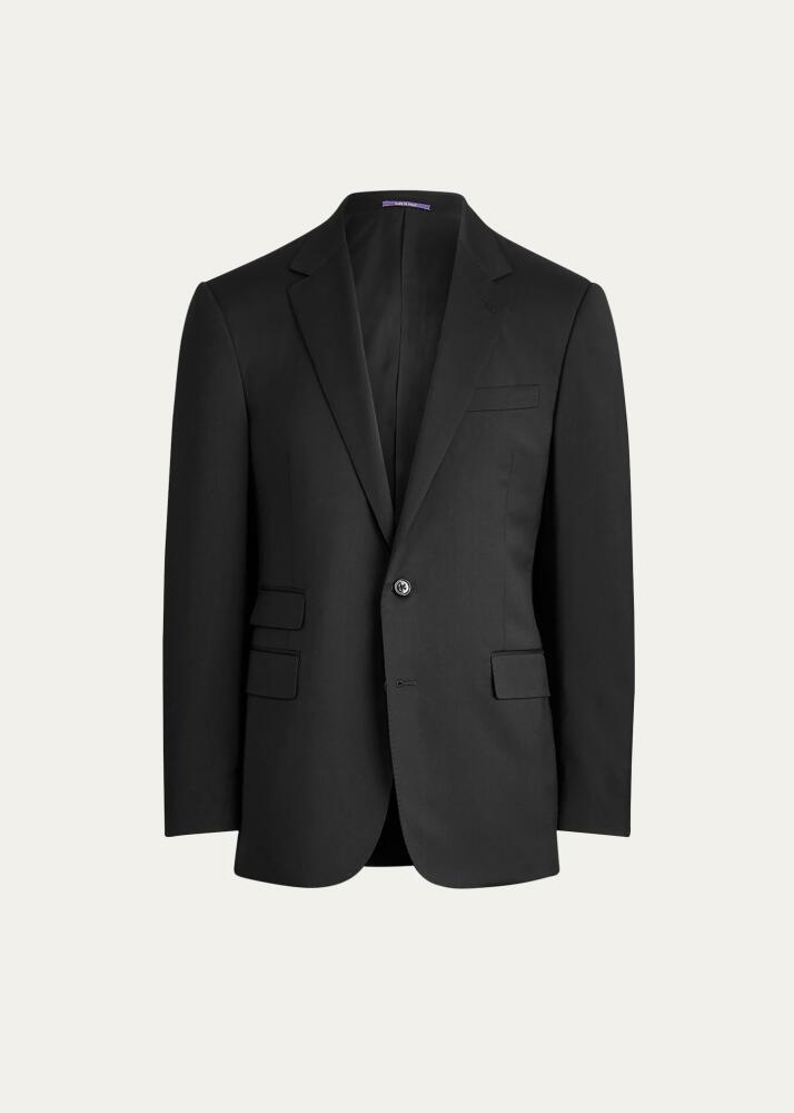 Ralph Lauren Purple Label Men's Gregory Hand-Tailored Wool Serge Suit Cover