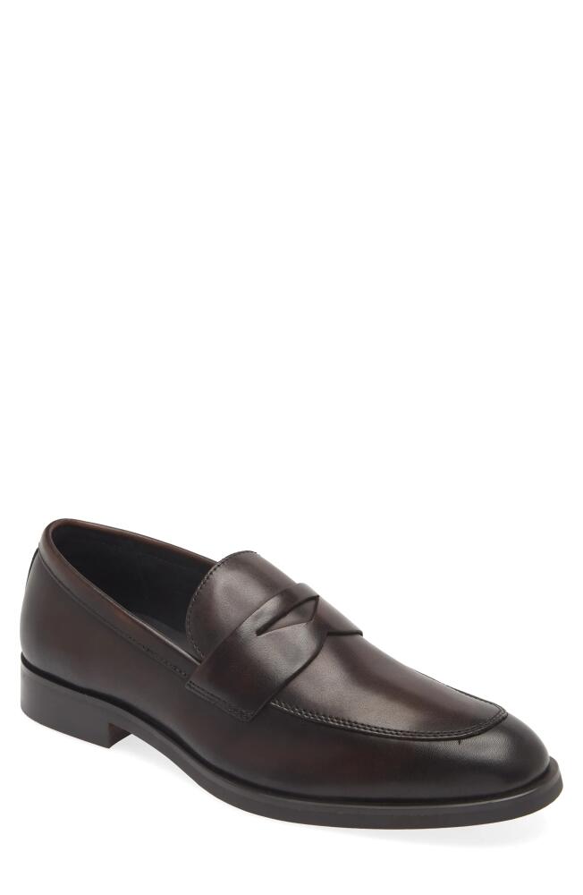 Nordstrom Edward Penny Loafer in Brown Dark Cover