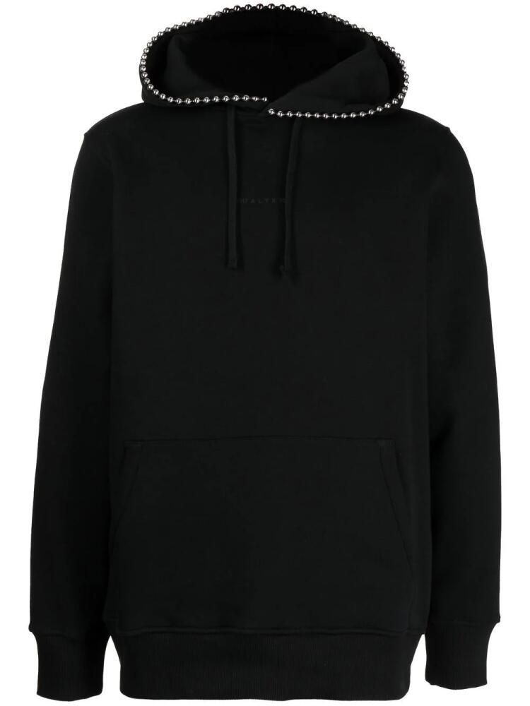 1017 ALYX 9SM studded logo-print hoodie - Black Cover