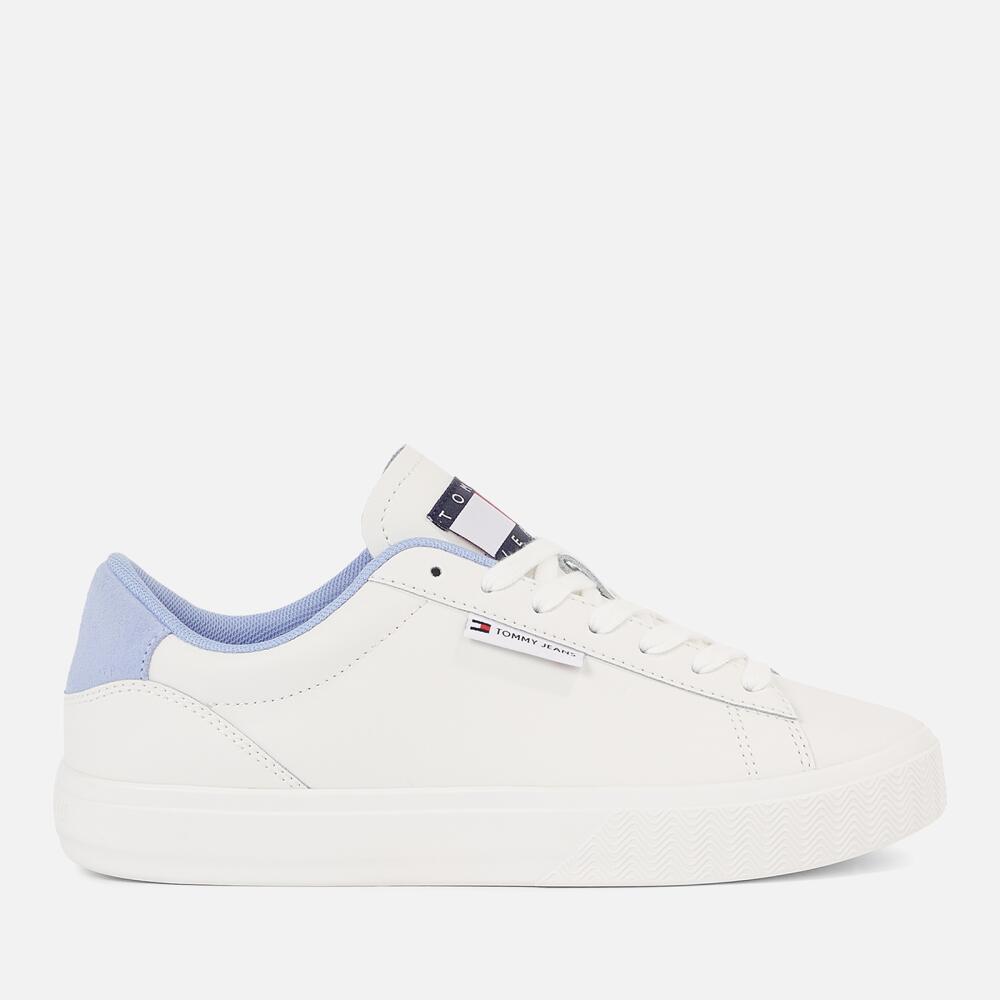 Tommy Jeans Women's Leather Cupsole Trainers Cover