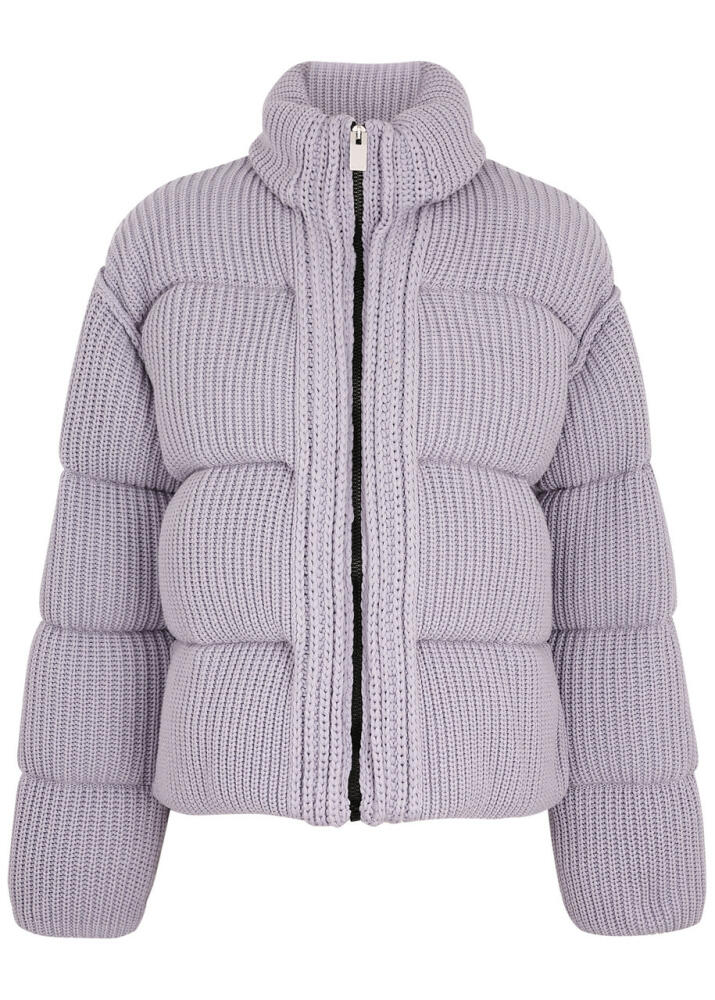 Moncler 6 Moncler 1017 Alyx 9SM Knitted Jacket - Lilac Cover