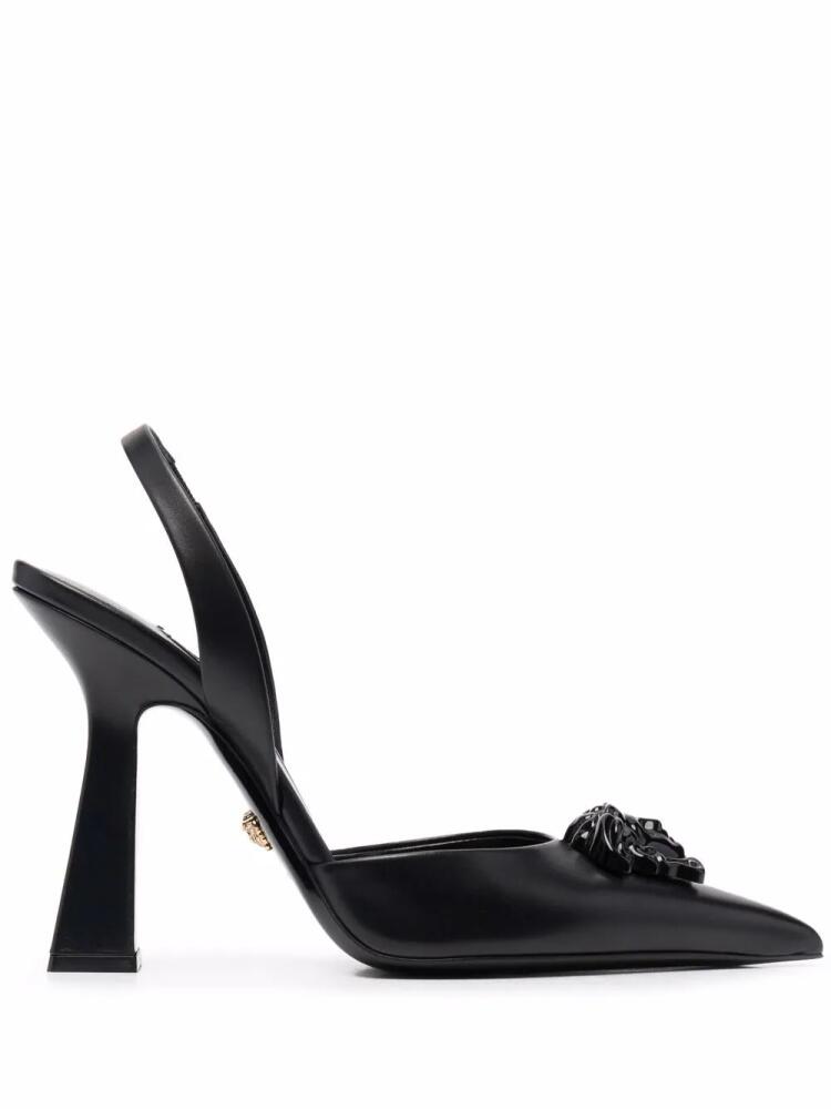 Versace La Medusa 12mm slingback pumps - Black Cover