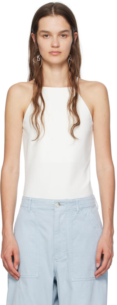 rag & bone White Irina Tank Top Cover