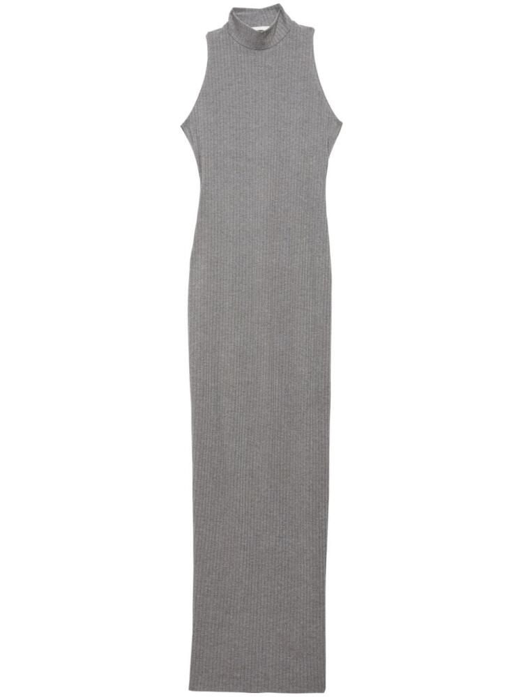 Fleur Du Mal Rib Racer midi dress - Grey Cover