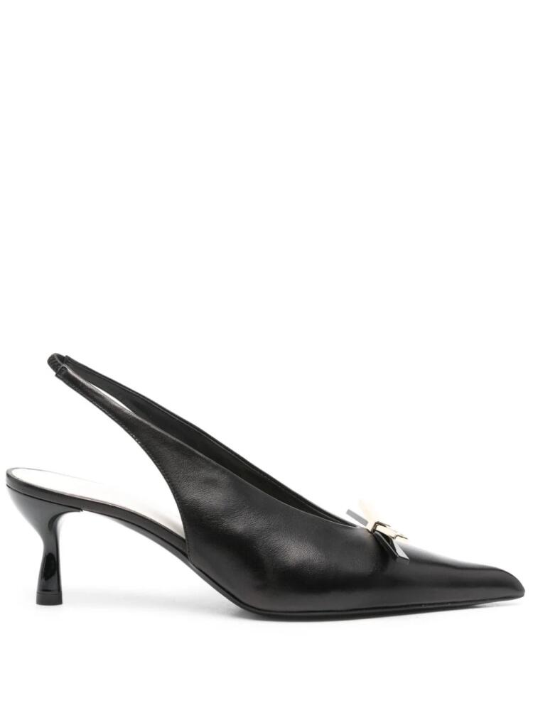 Lanvin 60mm leather pumps - Black Cover