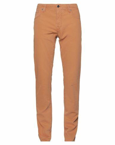 Tramarossa Man Pants Brown Cotton, Elastane Cover