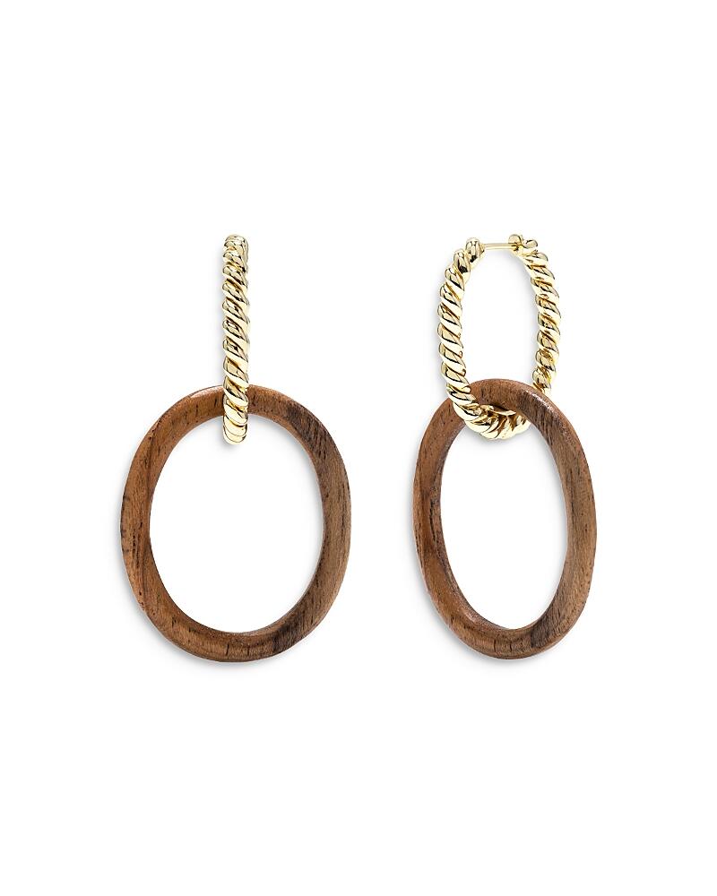 Capucine de Wulf Earth Goddess Hoop Drop Earrings Cover