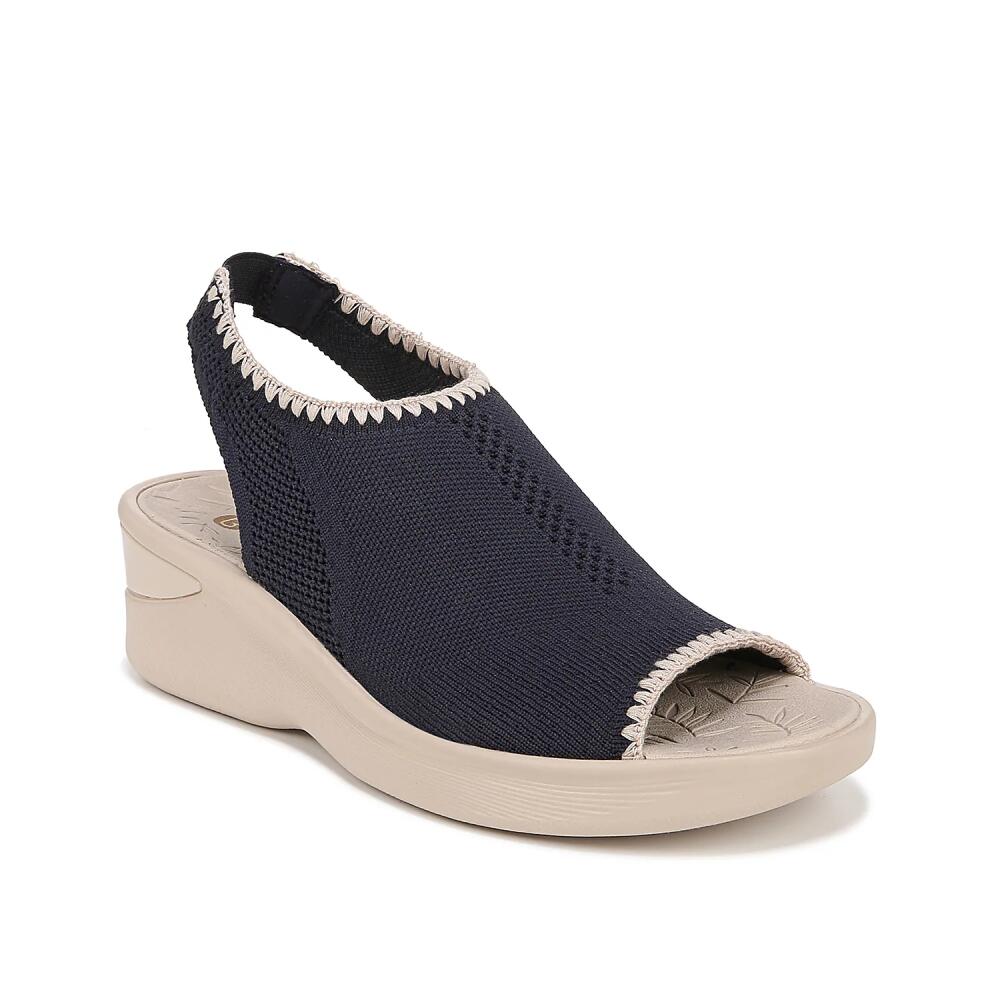 BZees Sicily Wedge Sandal | Women's | Navy Cover