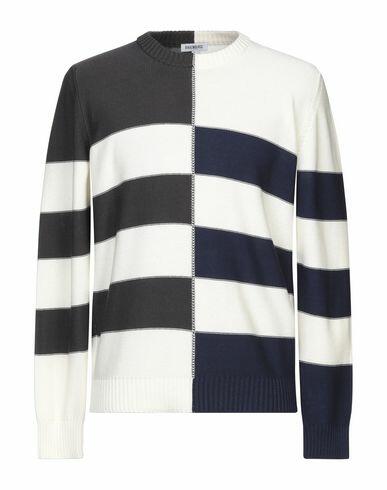 Bikkembergs Man Sweater White Cotton Cover